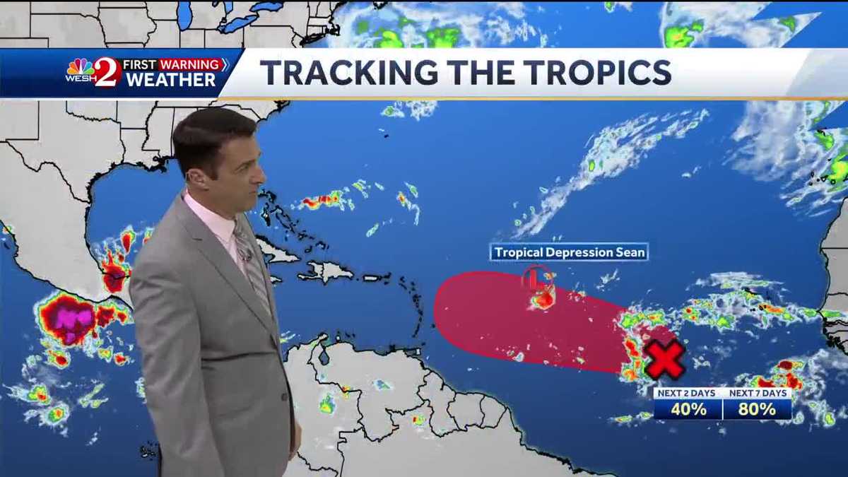 Post-tropical cyclone Sean: Latest maps, models & path