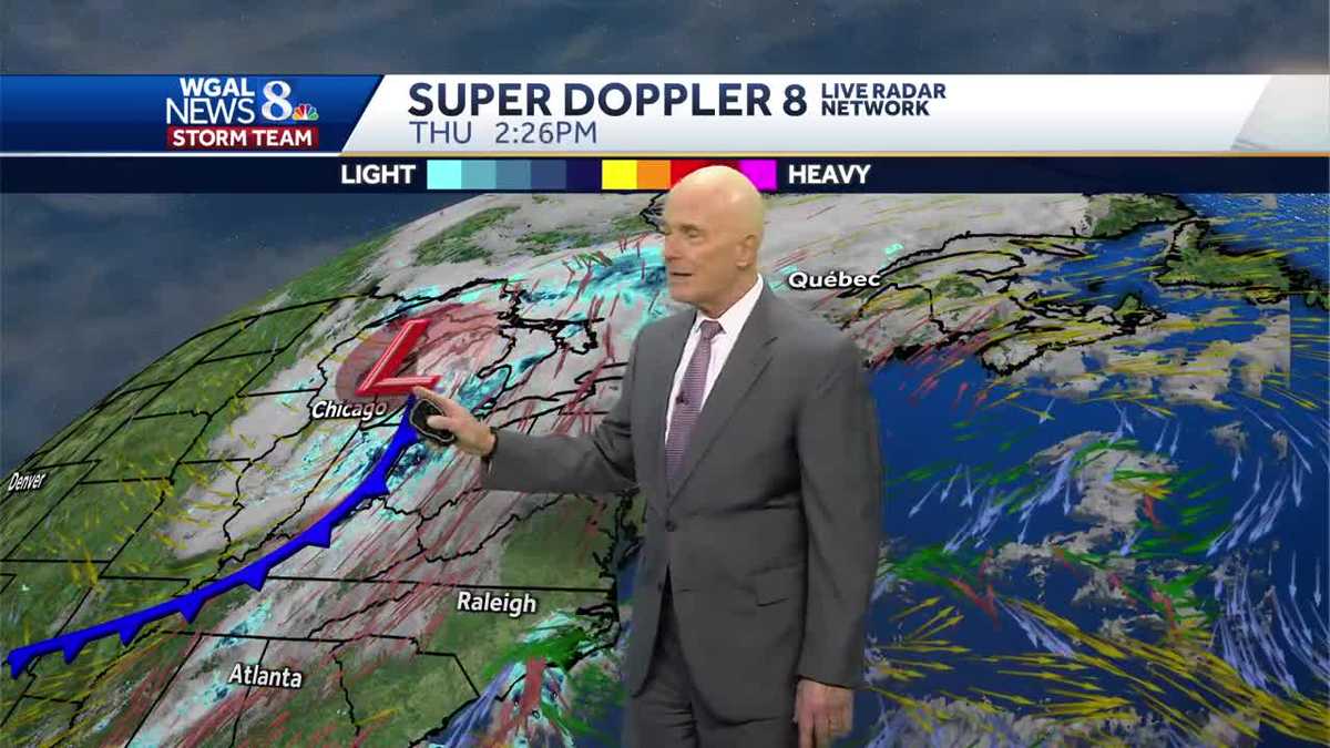 Mild But More Rain. Turning Cooler Over The Weeknd