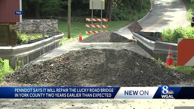 Lucky Road Bridge in York County to be repaired ahead of schedule - Vimarsana News