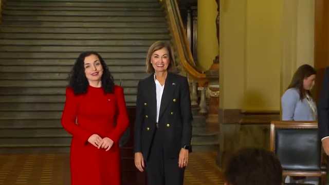 President of Kosovo visits Iowa, reaffirms relationship with state - Vimarsana News