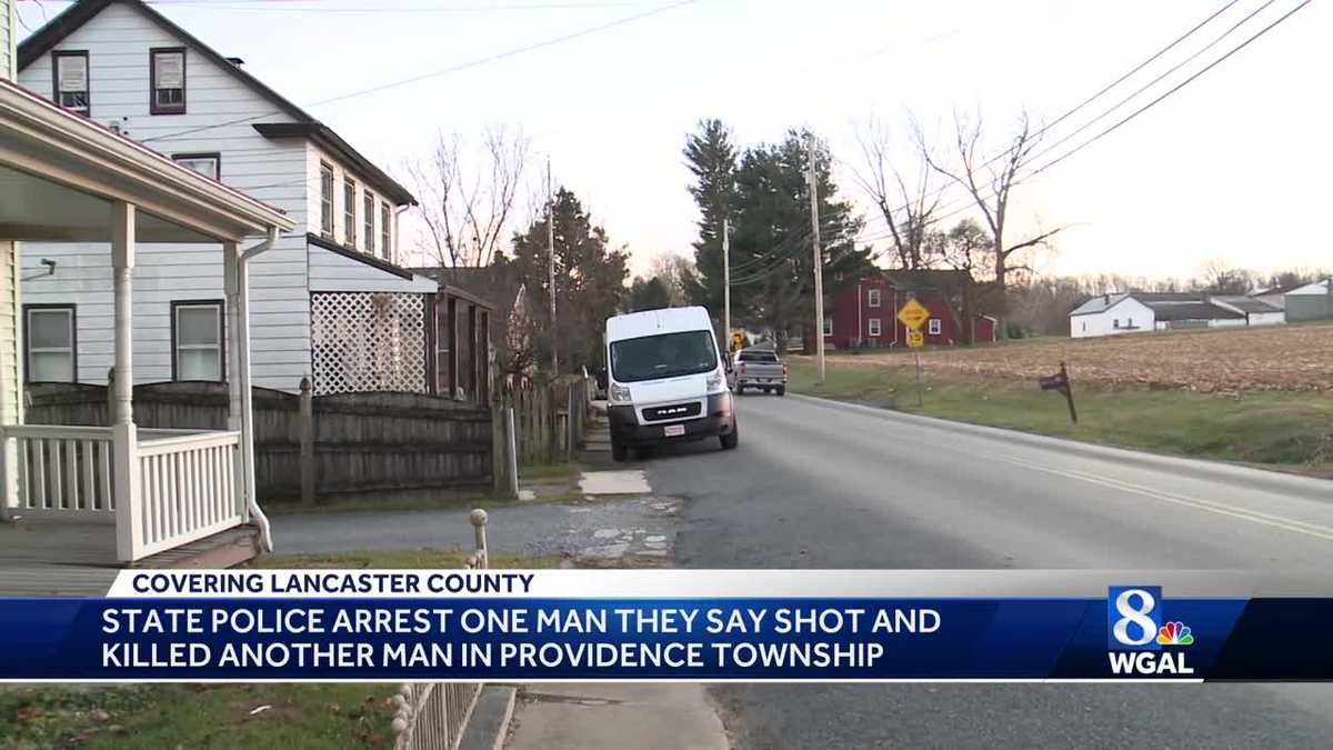 Man charged with murder after shooting in Lancaster County, Pa.