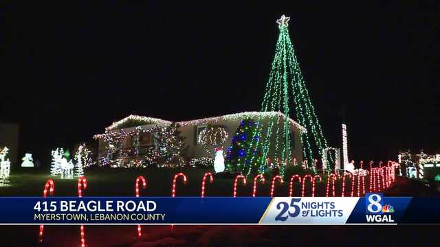 A 15-year-old light display continues to grow in Myerstown, Lebanon County - Vimarsana News