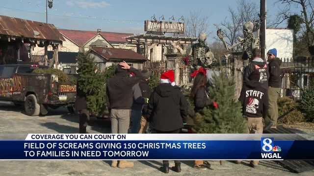 Haunted attraction in Lancaster County giving away free Christmas trees - Vimarsana News