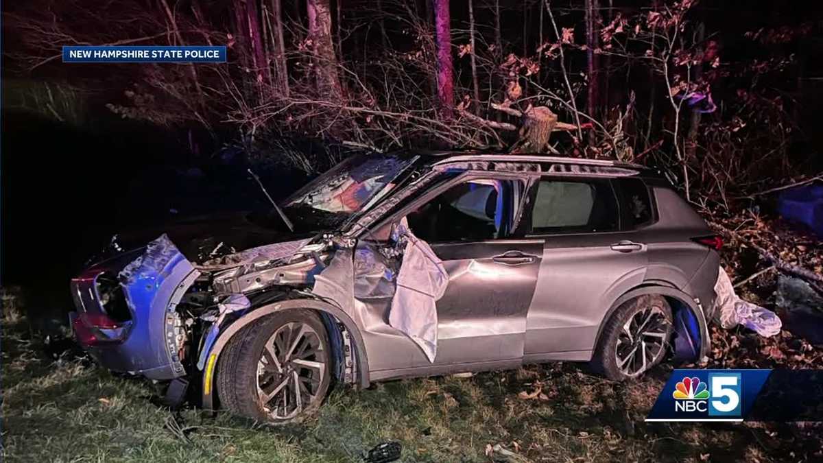 Three seriously injured in rollover crash in New Hampton, New Hampshire