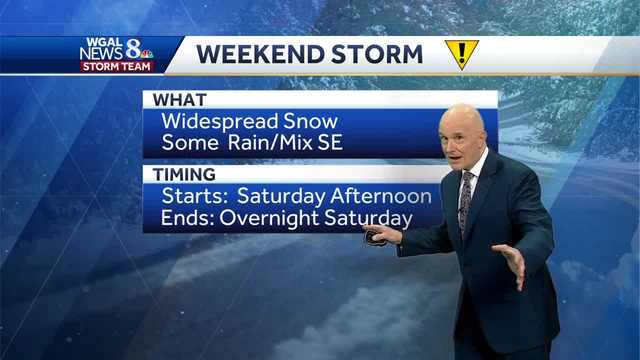 NEW: Hour-by-hour snow projections for south-central Pa. - Vimarsana News