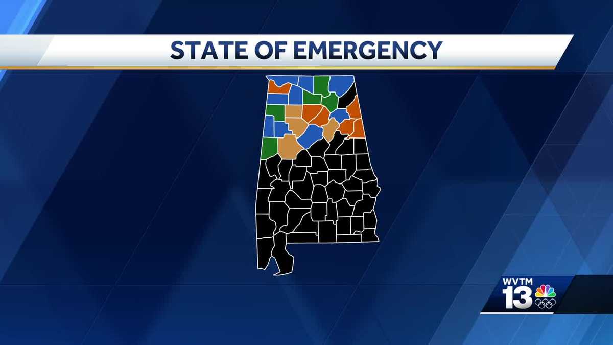 Gov Kay Ivey Issues State Of Emergency In Alabama Due To Winter Weather Threat 