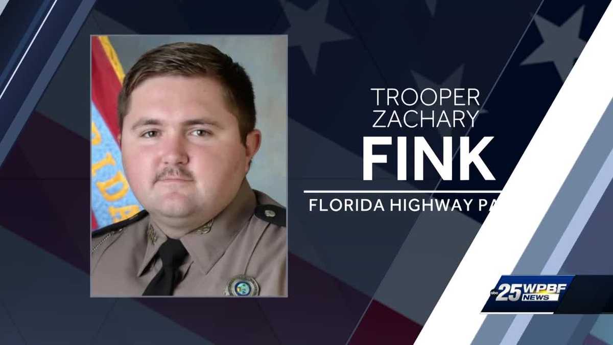 Zachary Fink Funeral For Florida Highway Patrol Trooper Killed In I 95 Crash 