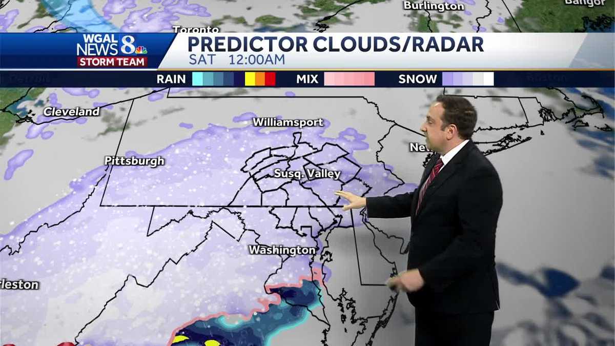 Strong Winds Tonight, Snow Late Friday To Early Saturday