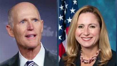 Rick Scott, Debbie Mucarsel-Powell spar in US Senate race - Vimarsana News