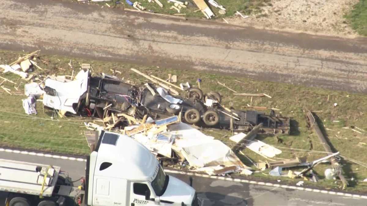 Storm damage from across southern Indiana and Kentucky