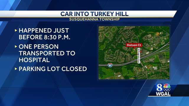 Vehicle crashes into Dauphin County Turkey Hill - Vimarsana News