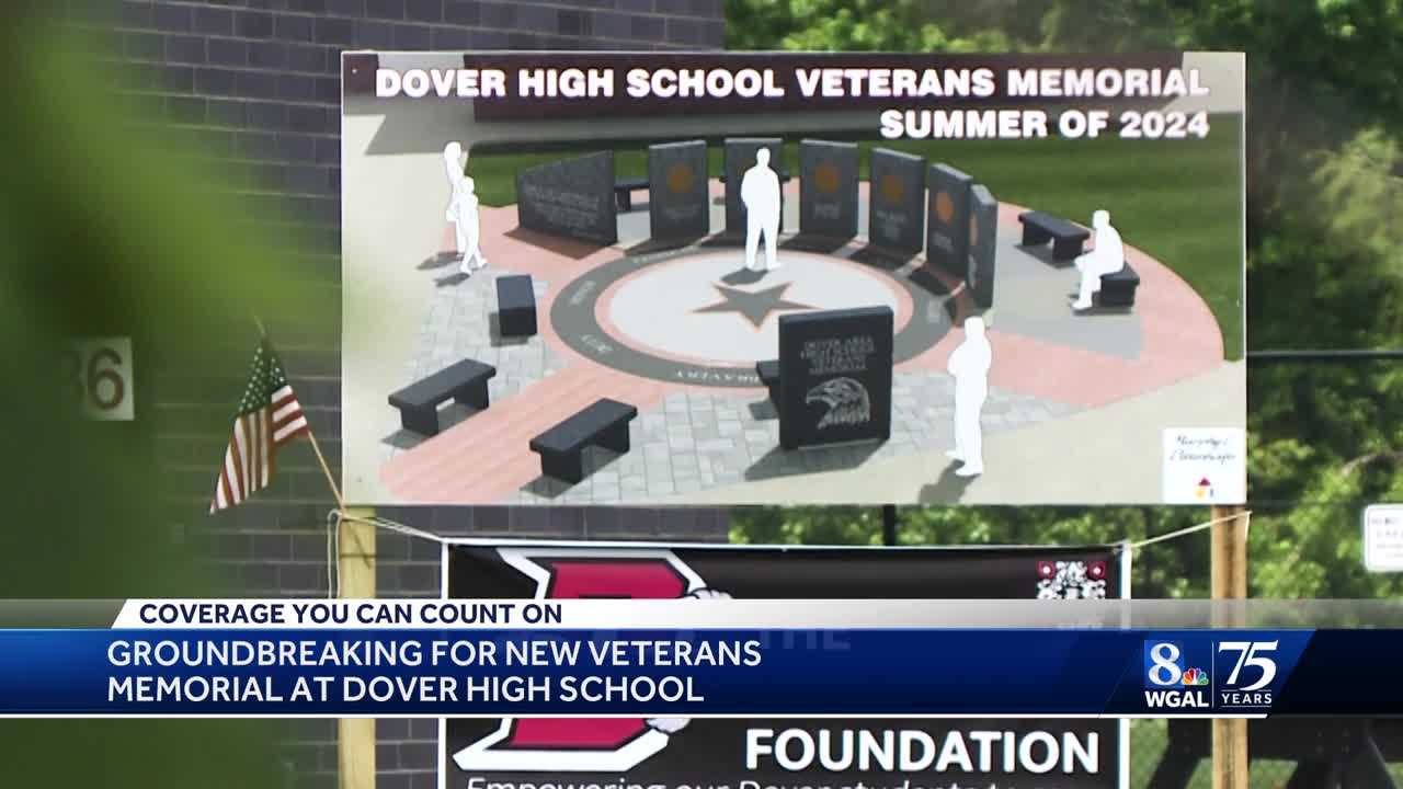 Groundbreaking for veterans memorial held at Dover Area High School - Vimarsana News