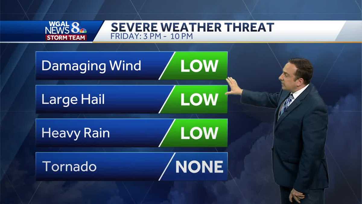 Impact: Strong Storms Possible Friday Afternoon & Evening