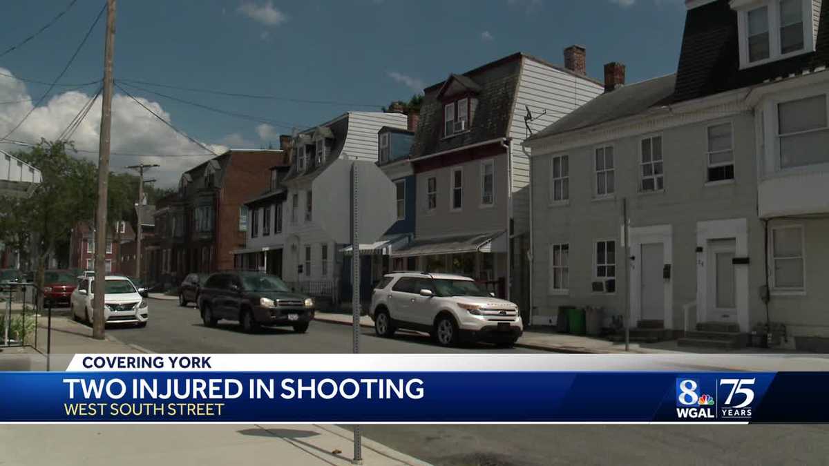 Police respond to a shooting in York City, PA