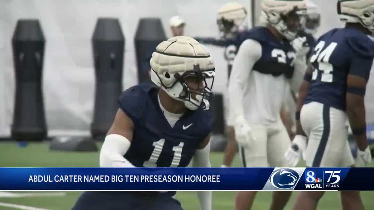 penn-state-s-abdul-carter-named-to-big-ten-preseason-honors-list