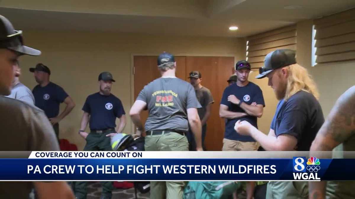 Group of local firefighters ready to fly out west to battle wildfires