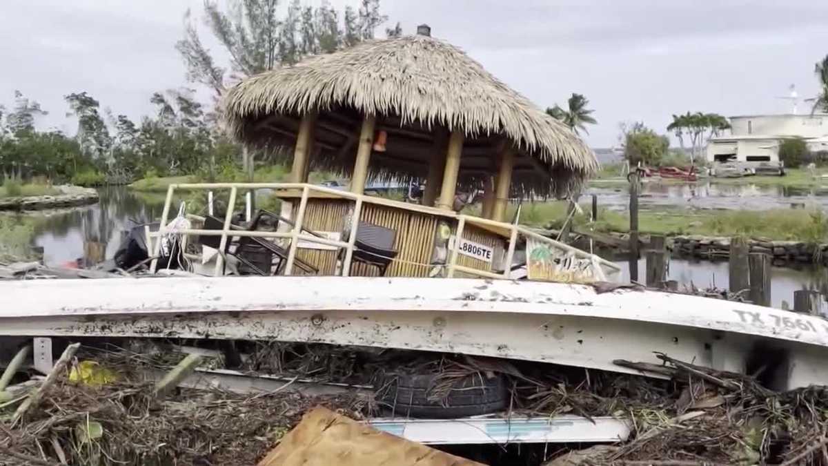 Crews to clean up hurricane debris in Punta Gorda's Historic District