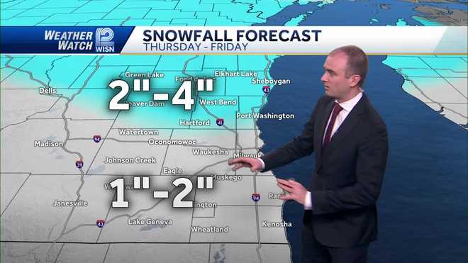 Southeast Wisconsin is preparing for its first major snowfall of December