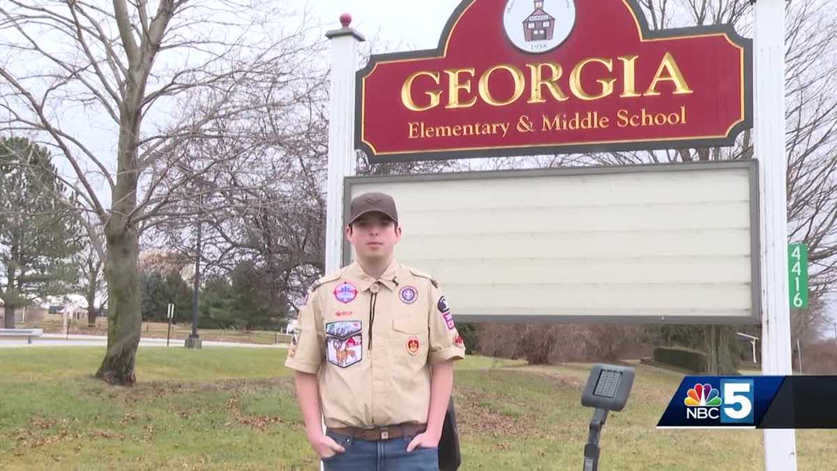 Local Boy Scout rallies community to help get GEMS a new sign