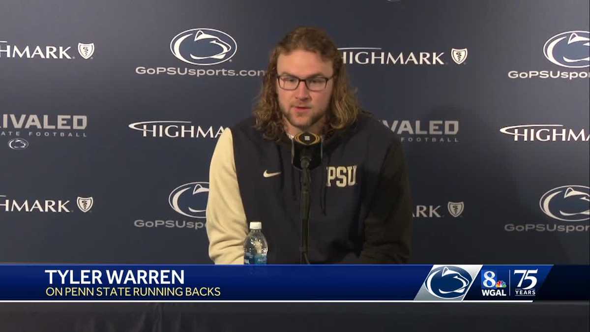 Tyler Warren praises Penn State running backs