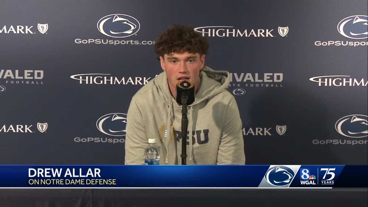 Drew Allar knows the Penn State offense has tall task