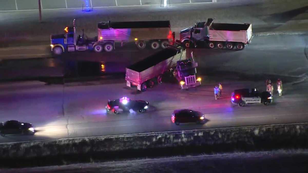 Crash involving semi causes traffic on Highway 62 in Newcastle - KOCO