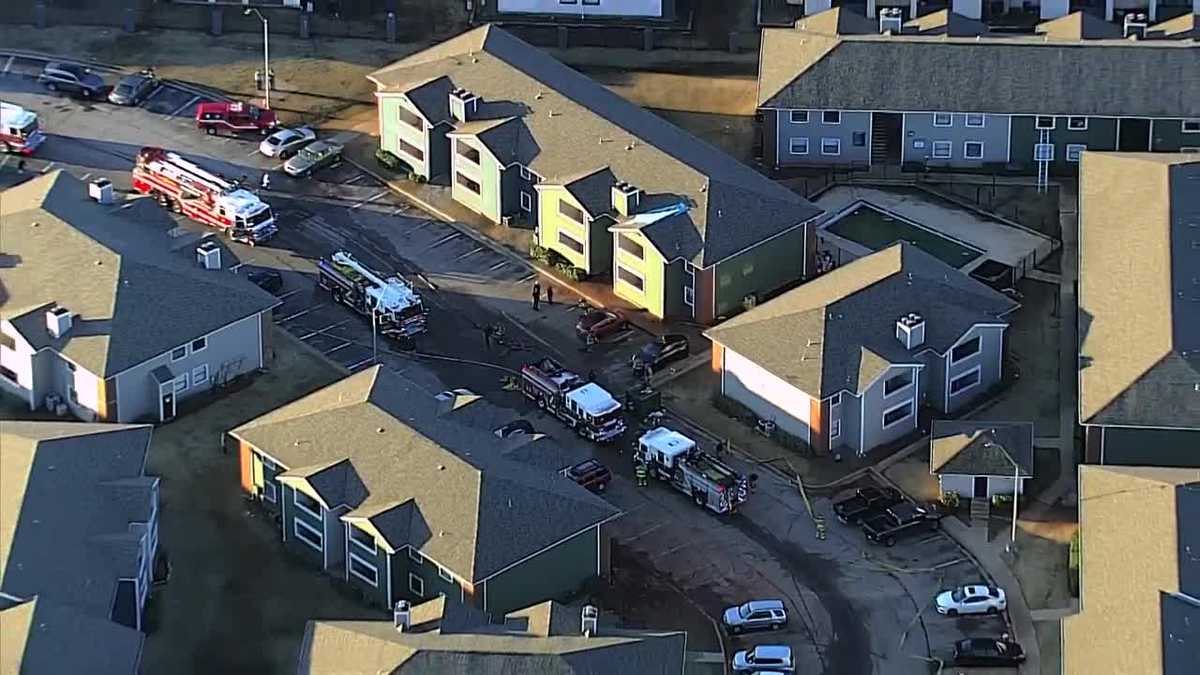 OKC firefighters rescue man after flame sparks at apartment - KOCO