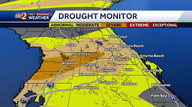 Red Flag Warning issued over fire danger in Central Florida on Thursday