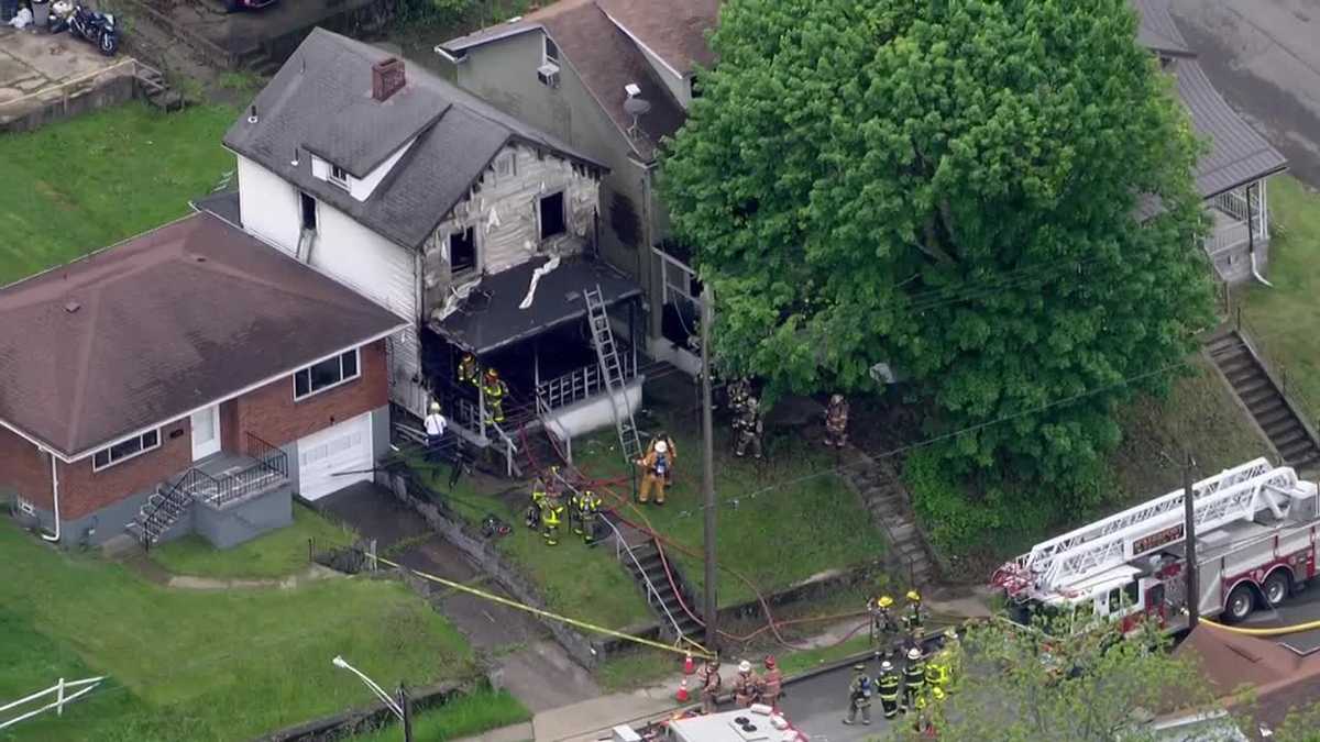 House damaged following fire in McKeesport, multiple crews respond