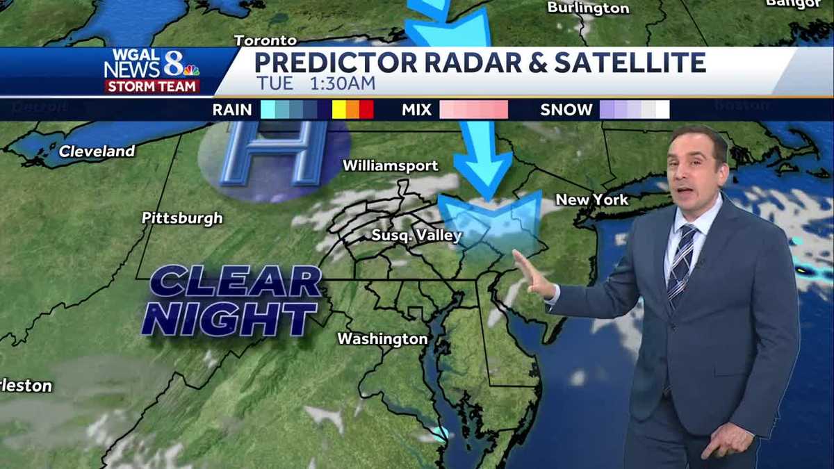 Pleasant Tuesday; Higher Heat & Humidity Late Week