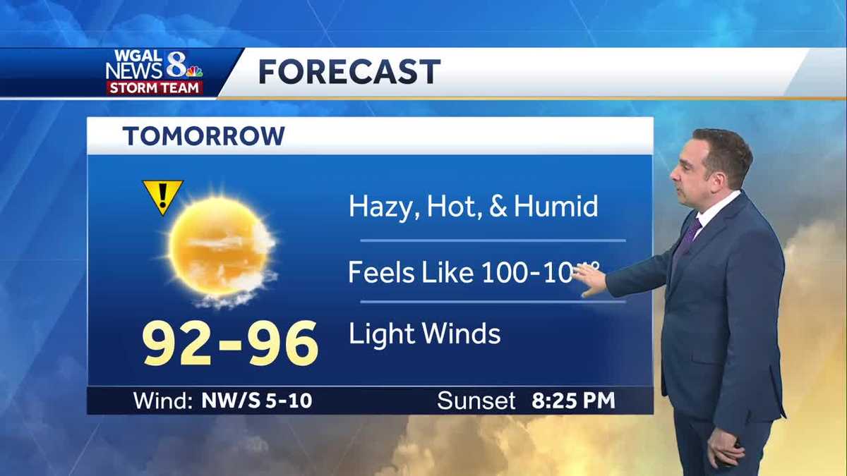 Sweltering heat is under way; relief arrives as we head into August in ...
