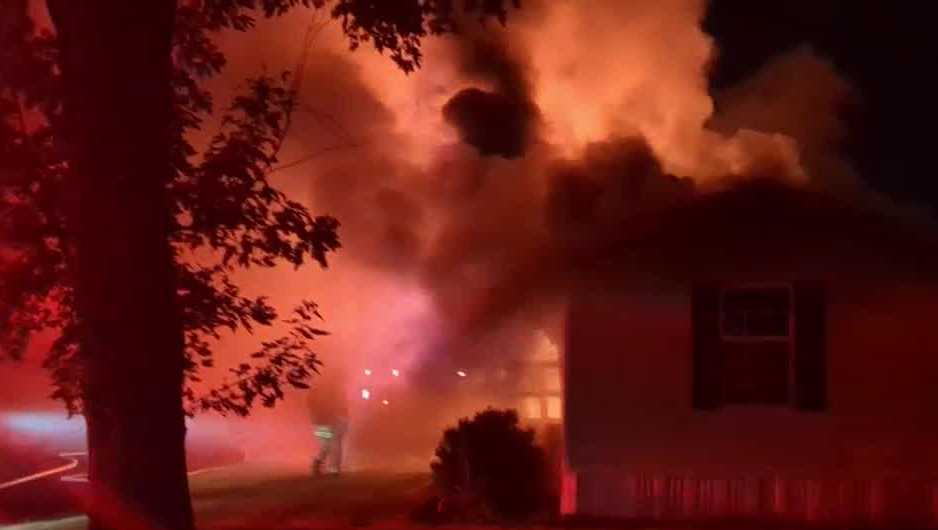 Fire destroys home in Middletown, Dauphin County