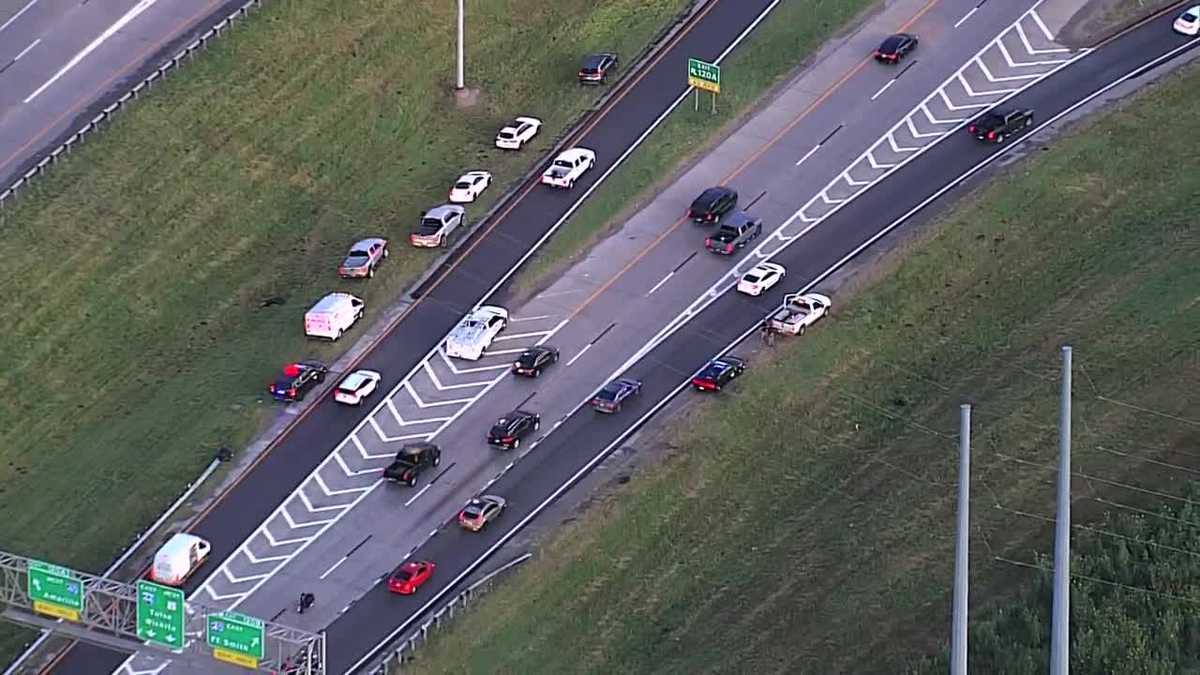 Crashes cause traffic backup on northbound I-44 in southwest OKC - KOCO