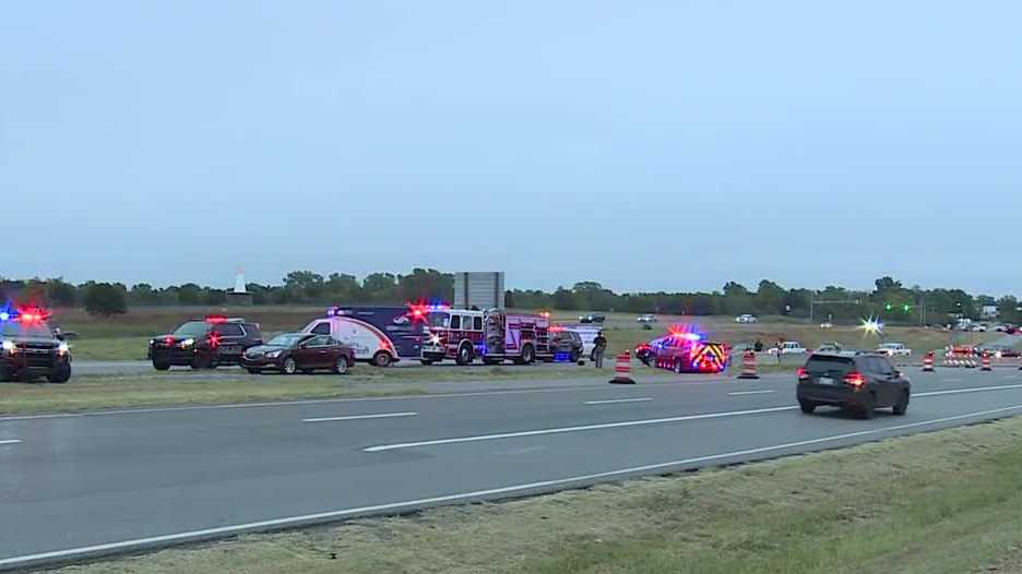 Crash in work zone causes slowdown on westbound I-40 in OKC metro