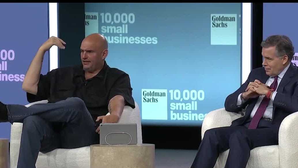 Pa. Sens. John Fetterman and Dave McCormick find common ground to support state's businesses