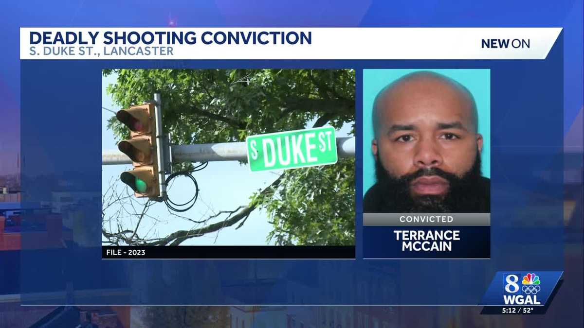 Man found guilty in 2023 deadly Lancaster shooting