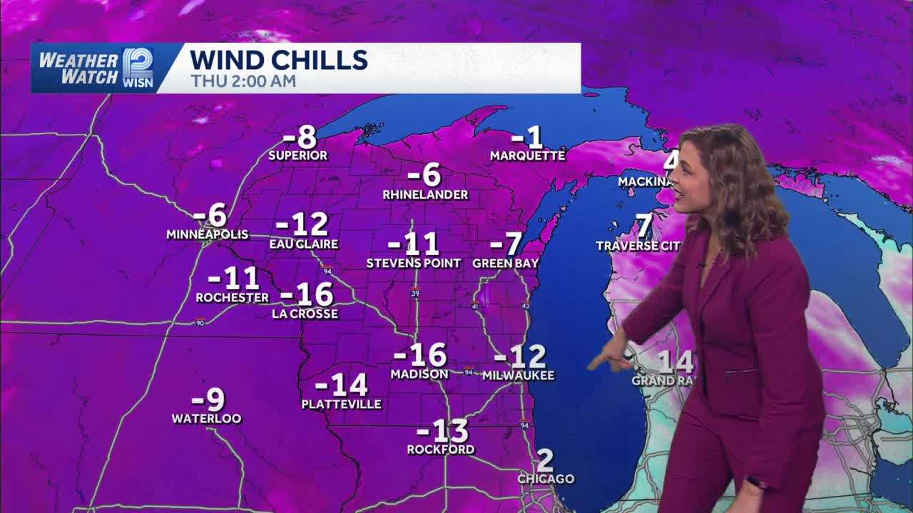 Arctic blast brings sub-zero wind chills to SE Wisconsin - WISN