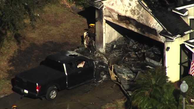 fire damages home in davenport