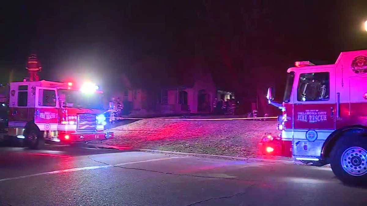 One person found dead after fire sparks at northeast Oklahoma City home