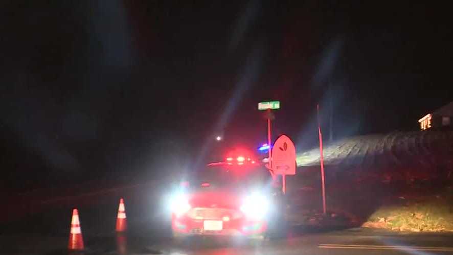 Emergency crews battling a house fire in Lancaster County