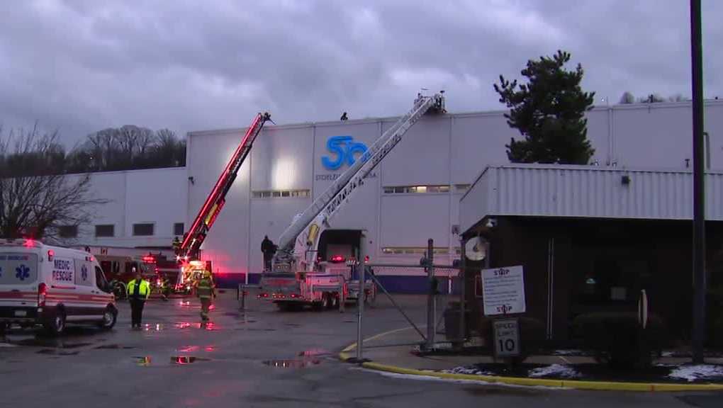 New Monaca fire station put to the test after glass plant catches fire nearby