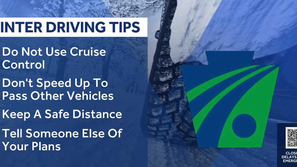 Pennsylvania drivers reminded of key laws and safety tips during winter conditions