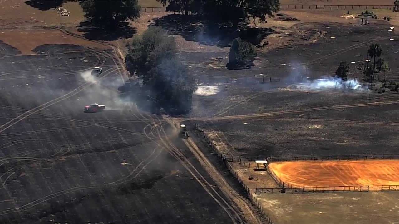Nearly 100-acre brush fire forces road shut downs in Lake County - WESH