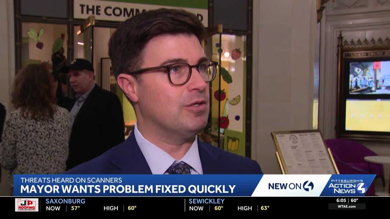 wtae.com - Sheldon Ingram - Mayor speaks on safety amid radio channel threats, upcoming events in Pittsburgh