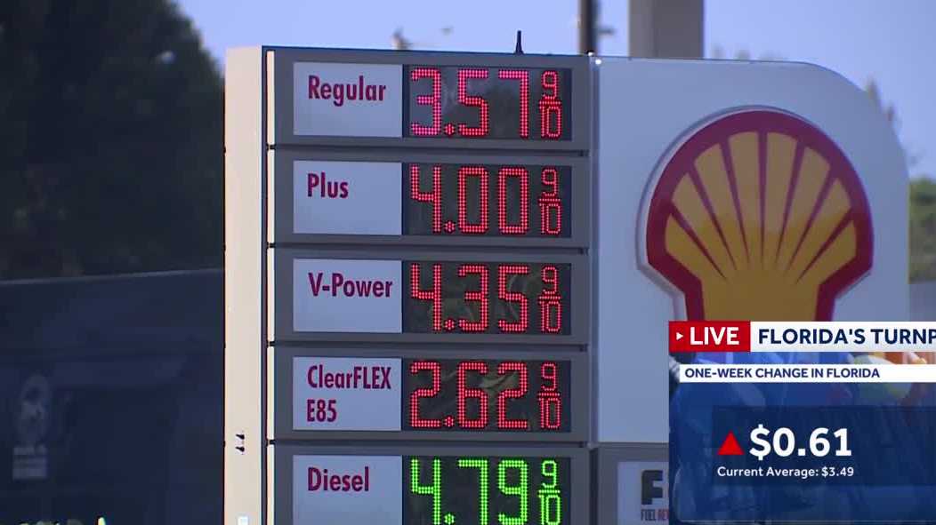 Pain at the pump: Middle East tensions push Florida gas prices up, Palm Beach County tops the state