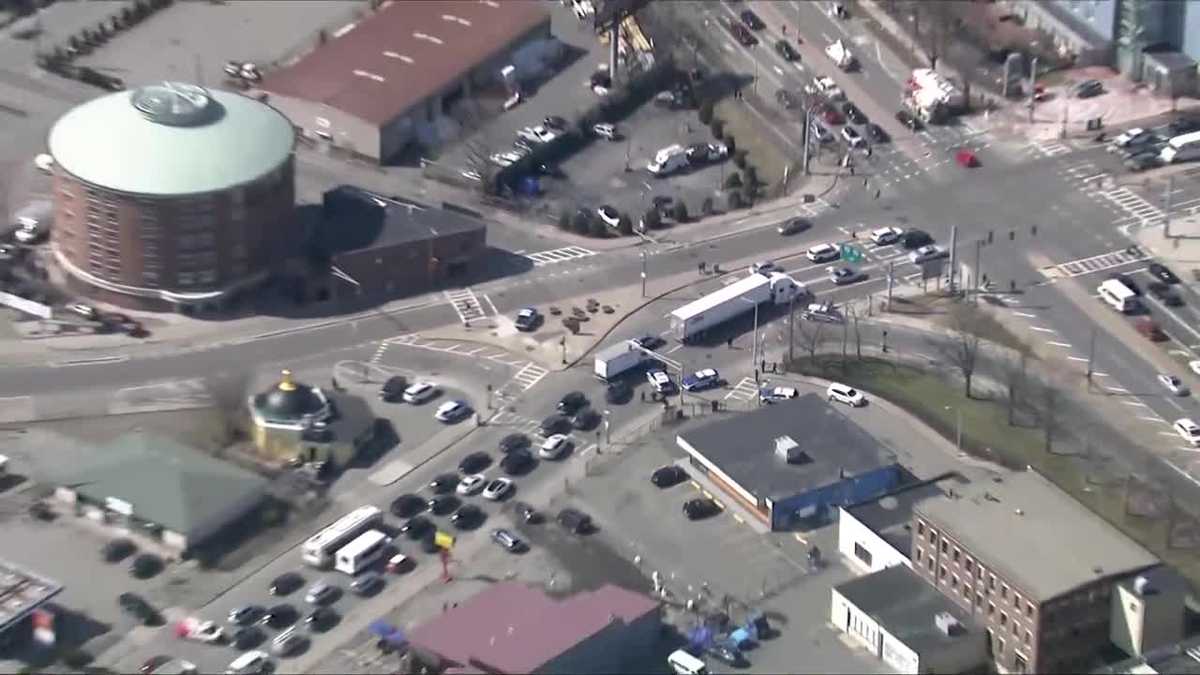 Pedestrian hospitalized after hit-and-run in Boston, police say