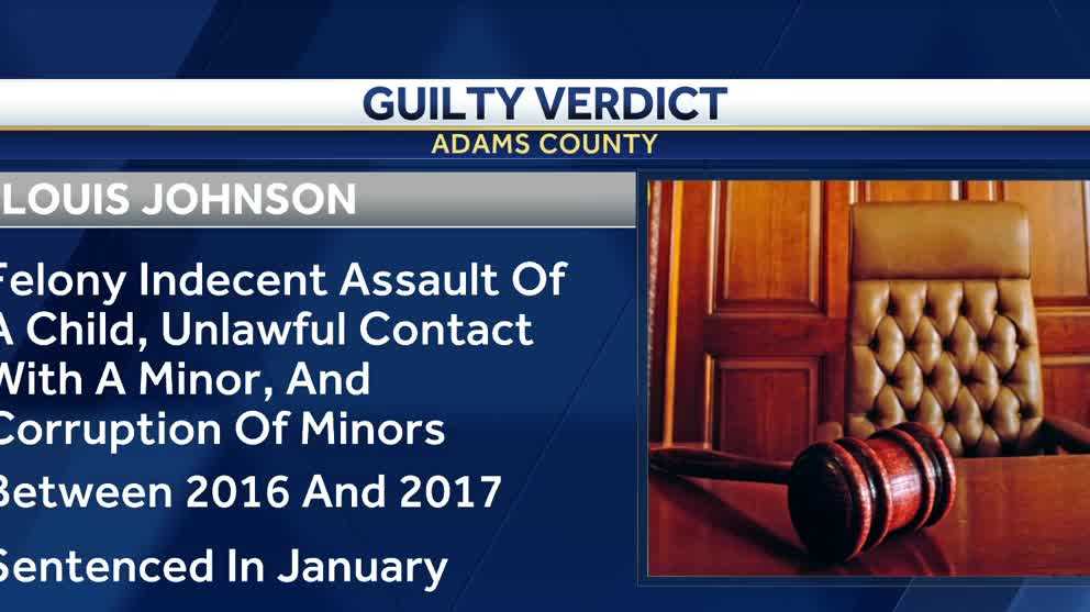 York man found guilty of child sexual abuse in Adams County