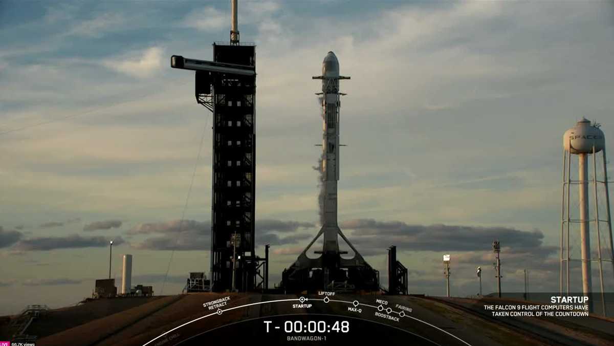 SpaceX successfully launches Falcon 9 rocket Sunday