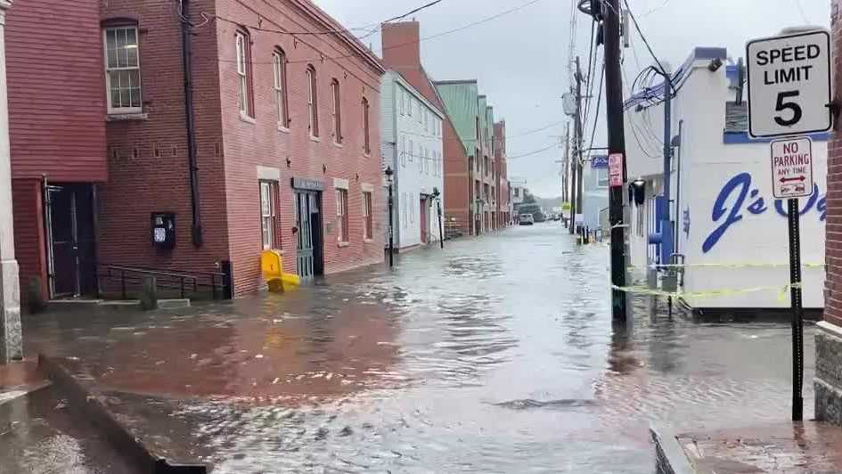 Videos capture devastation from significant flooding across Maine