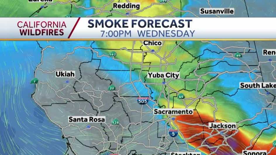 Northern California forecast | Temperatures dip, smoke affects air